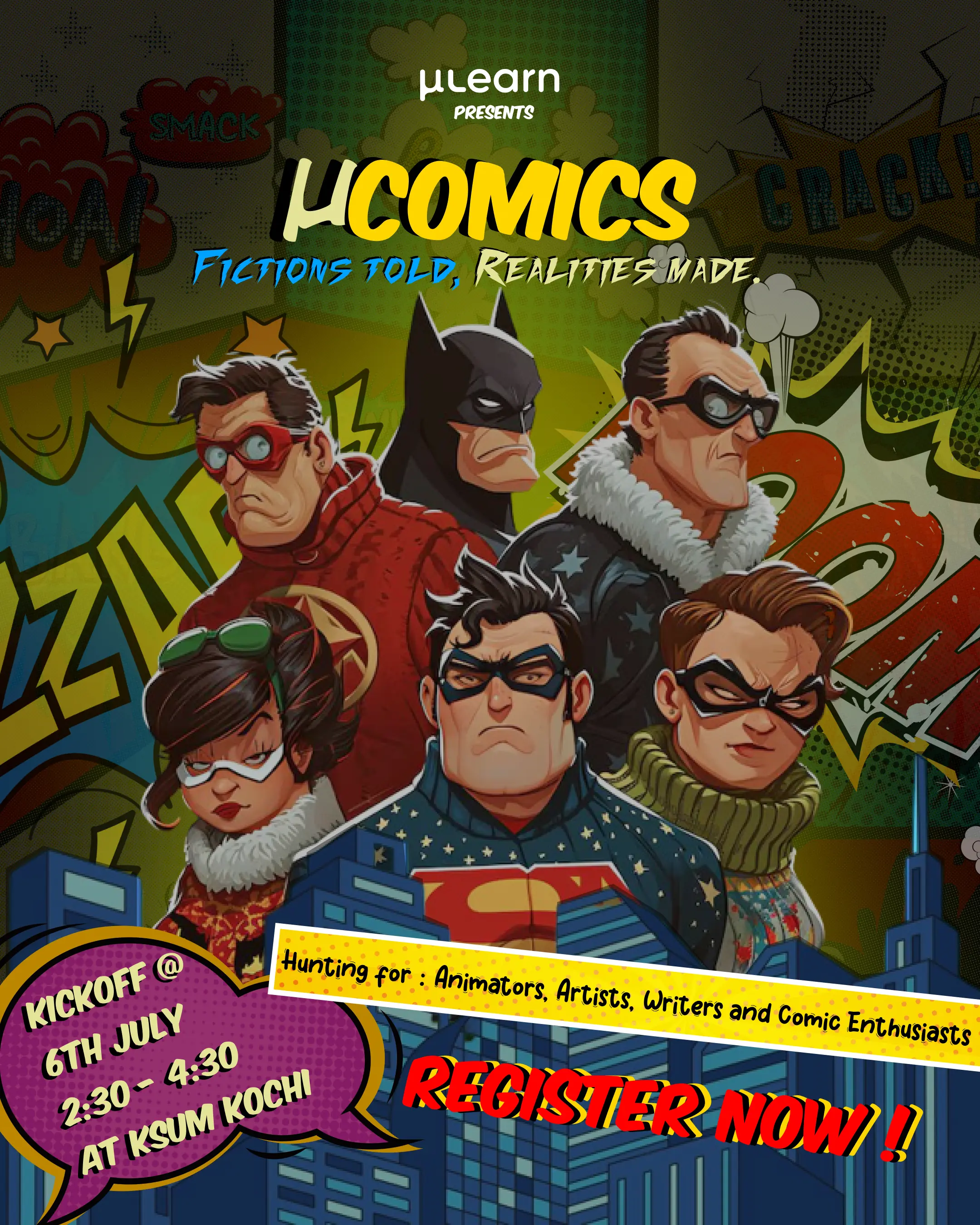 Comics Event Poster